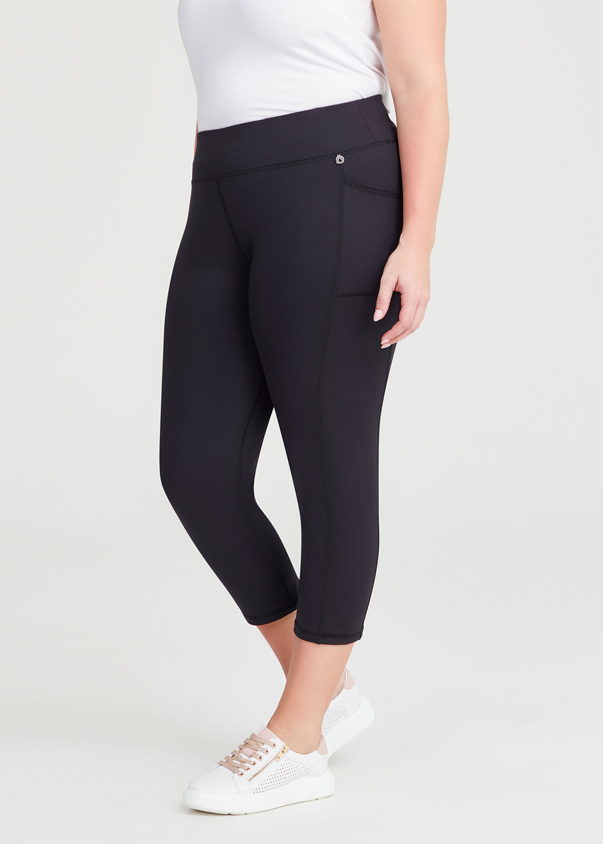 Plus Size Women's Active Mesh Pocket Leggings | Taking Shape AU