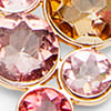Pretty Jewel Short Necklace, champagne/multi, swatch