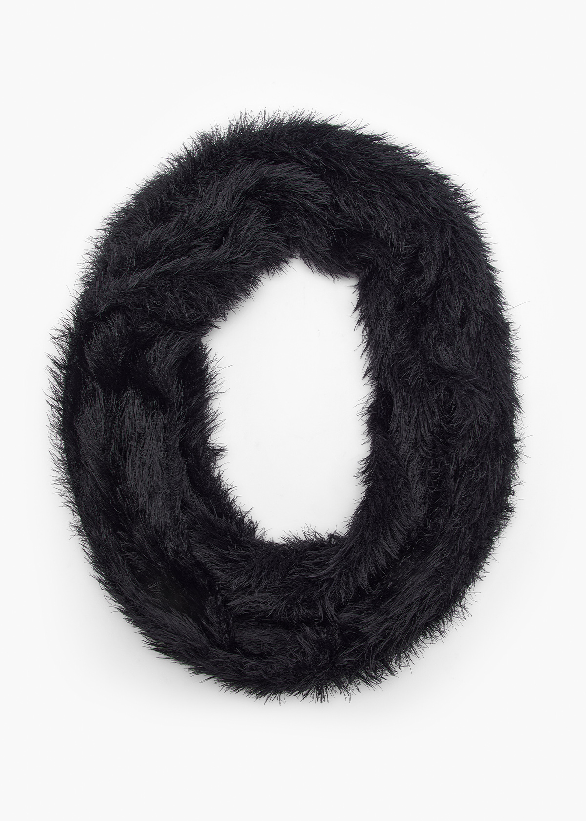Shop Fuzzy Snood in Black | Accessories | Taking Shape NZ