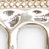 Necklace Converter Clasp, silver, swatch