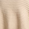 Rib Knit Twist Poncho, sand, swatch
