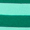 Natural Stripe 3/4 Sleeve T-shirt, green/mint stripe, swatch