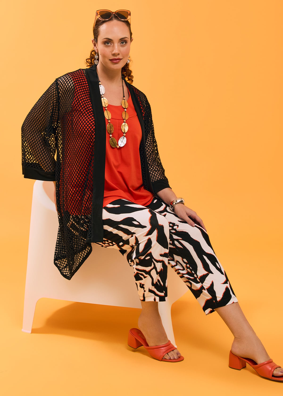 Lantern Natural Crop Pant
