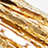 Snake Chain Earrings, gold, swatch