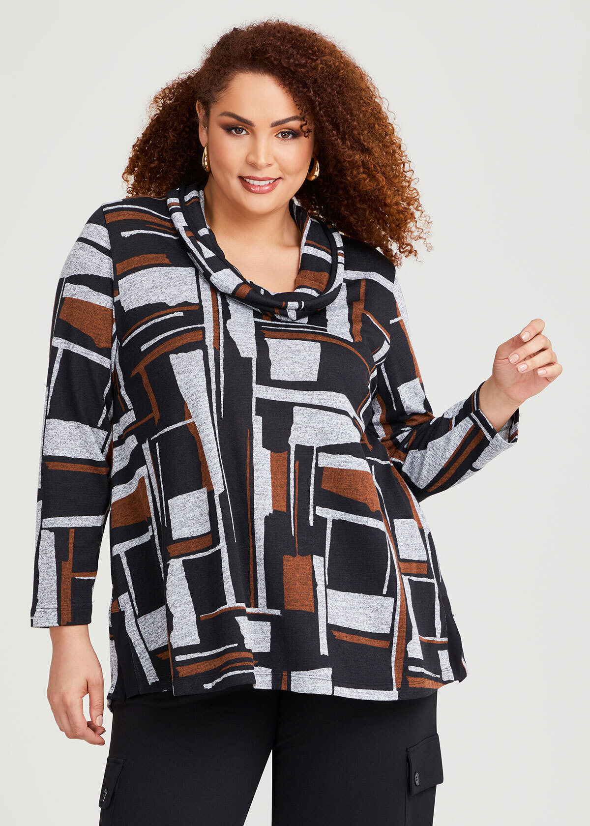 Shop Plus Size Clementine Top in Multi | Taking Shape AU