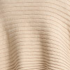 Rib Knit Twist Poncho, sand, swatch