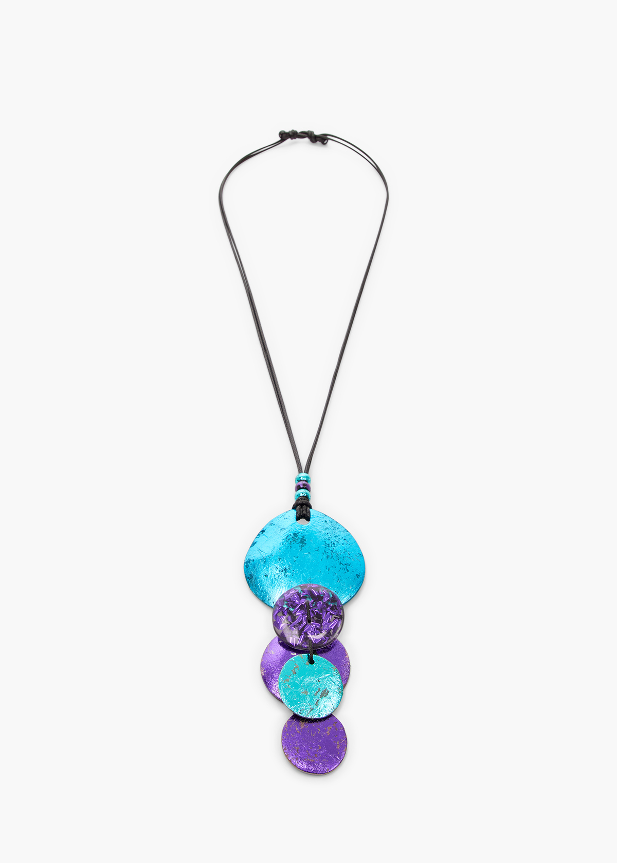 Metallic Foil Necklace
