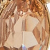 Faceted Crystal Earrings, smoky quartz, swatch