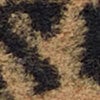 Leopard Boiled Wool Blend Coat, , swatch