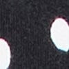 Polka Dot Natural Cardigan, black/white spot, swatch