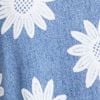 Sorrento Swing Top, blue floral, swatch