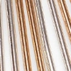 Bohemian Two Tone Paddle Necklace, multi, swatch