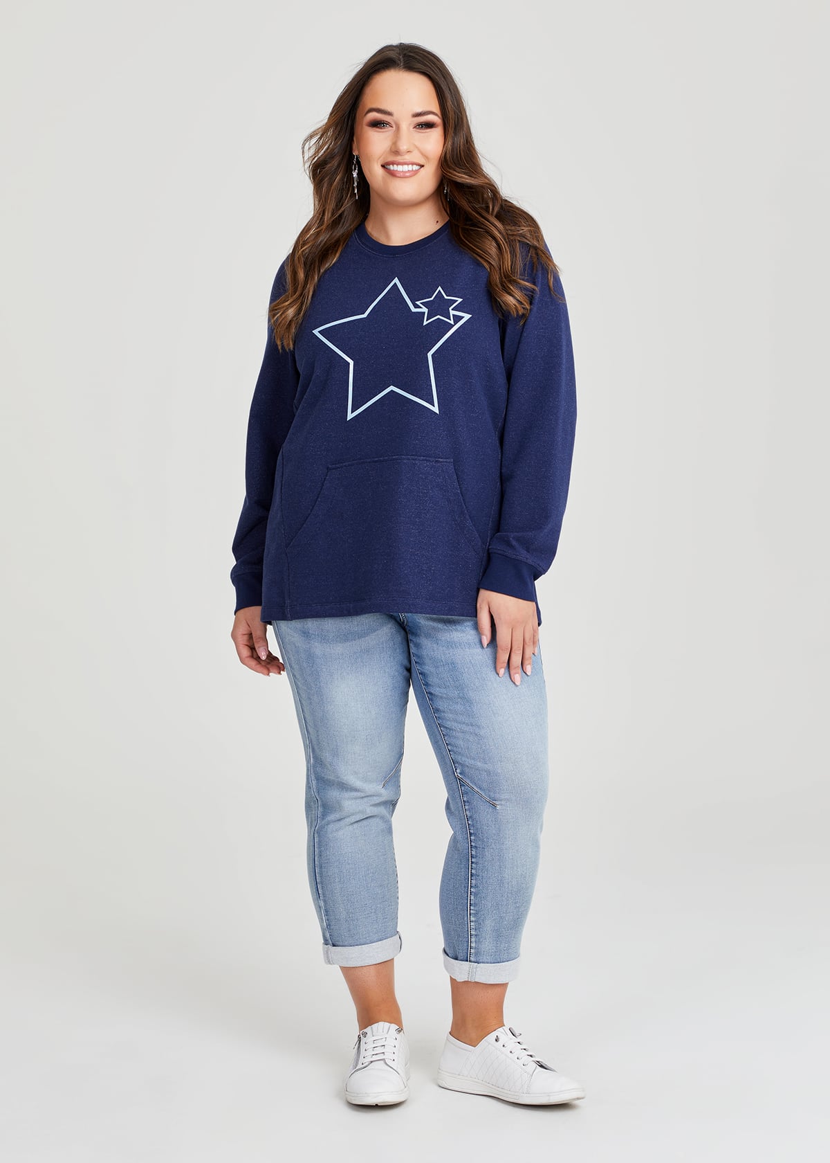 Taking Shape Petite Easy Fit Denim Jean Size 22 in Light Blue Denim - Plus Size Women's Denim & Jeans