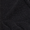 New Cable Relaxed Poncho, black, swatch
