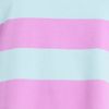 Cotton Block Stripe T-shirt, pastel multi, swatch