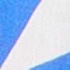 Cotton Palm Border Print Dress, ibiza blue/white, swatch