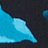 Pattern Focus Spliced Top, teal/black, swatch