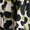 Natural Midi Print Dress, green print, swatch