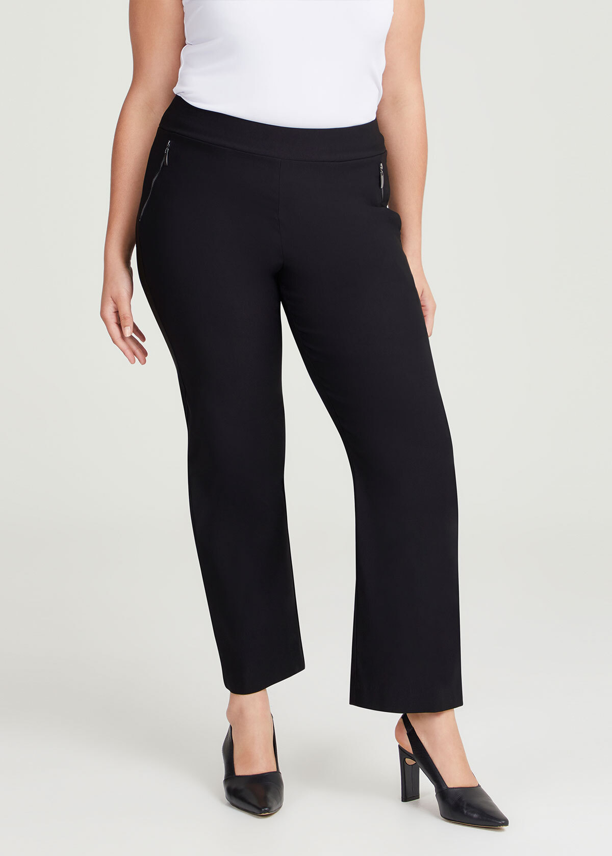 Shop Plus Size Lexi Essential Work Pant in Black | Sizes 12-30 | Taking ...