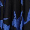 Bardot Swing Dress, cobalt print, swatch