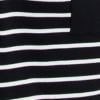 Stripe Pocket Detail Dress, black/off white, swatch