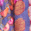 Shirred Spotty Jacquard Scarf, multi, swatch