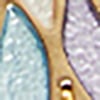 Enamel Pretty Petal Necklace, pastel multi, swatch