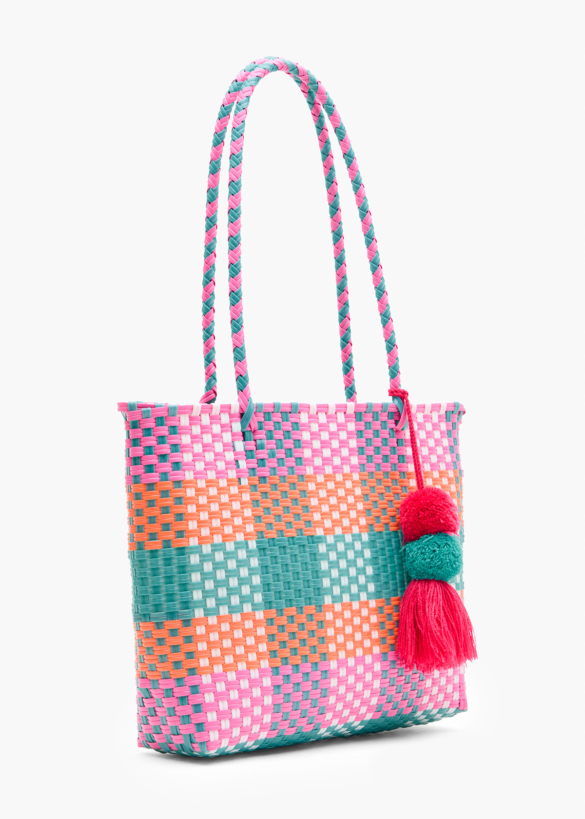 Marianna Basket Weave Tote