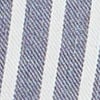 Cotton Stripe Barrel Leg Pant, navy/white, swatch