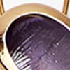 Pearl Heart Enamel Necklace, purple, swatch