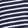 Cotton Knee Length Stripe Dress, navy/white, swatch