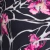 Bardot Luna Tunic, black pink floral, swatch