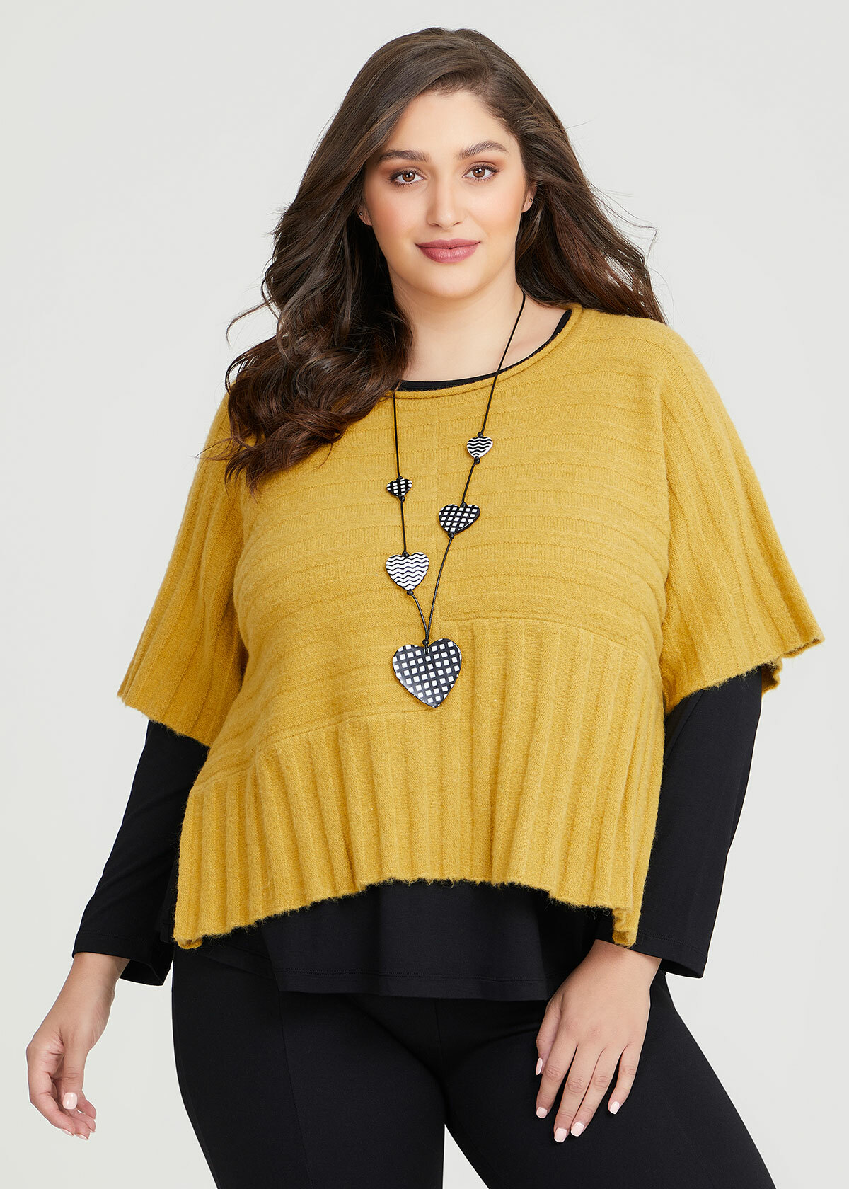 Shop Plus Size Mimi Wool Blend Rib Jumper in Yellow | Taking Shape AU