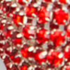 Bling Cherry Bag Charm, red, swatch