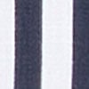 Zip Collar Stripe Natural Tunic, dark indigo, swatch