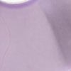 Metallic Hoop Earrings, purple, swatch