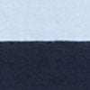 Cotton Everyday Top, navy/sky blue, swatch