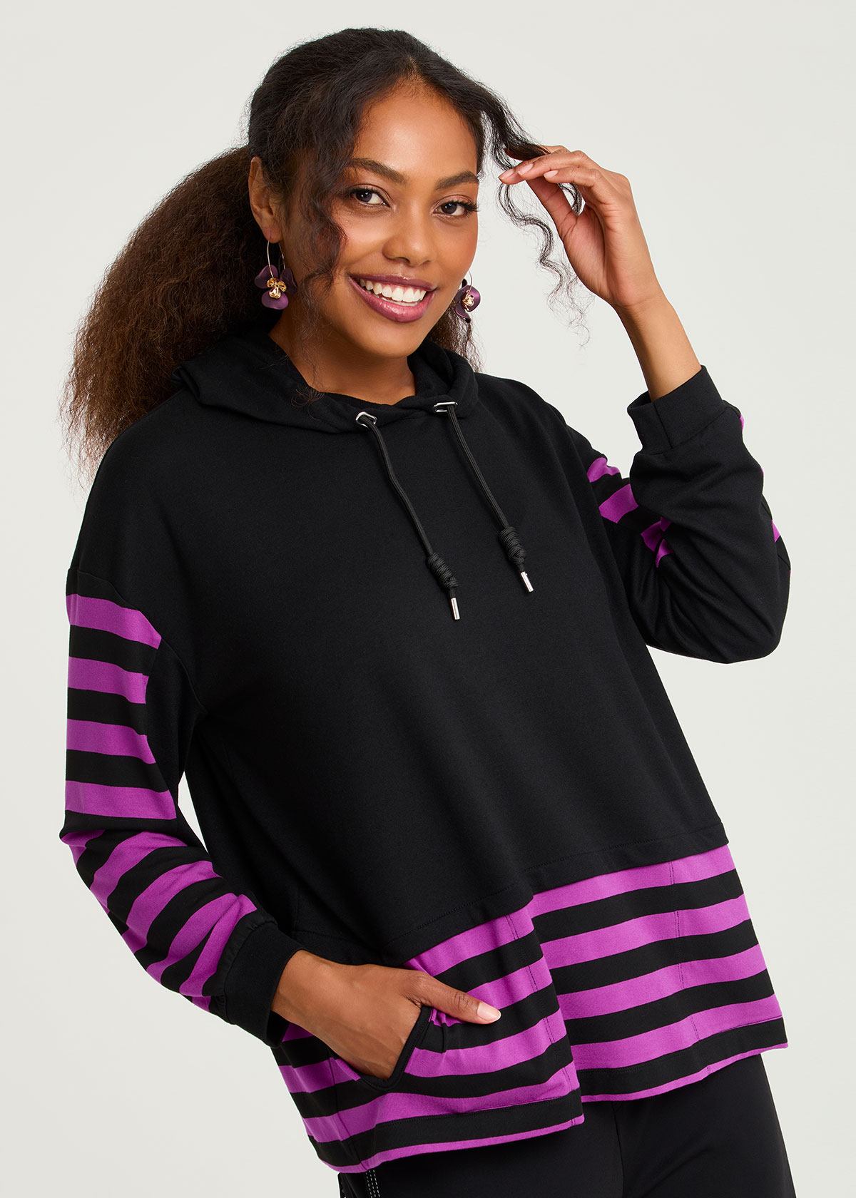 Natural Stripe Obsession Tunic