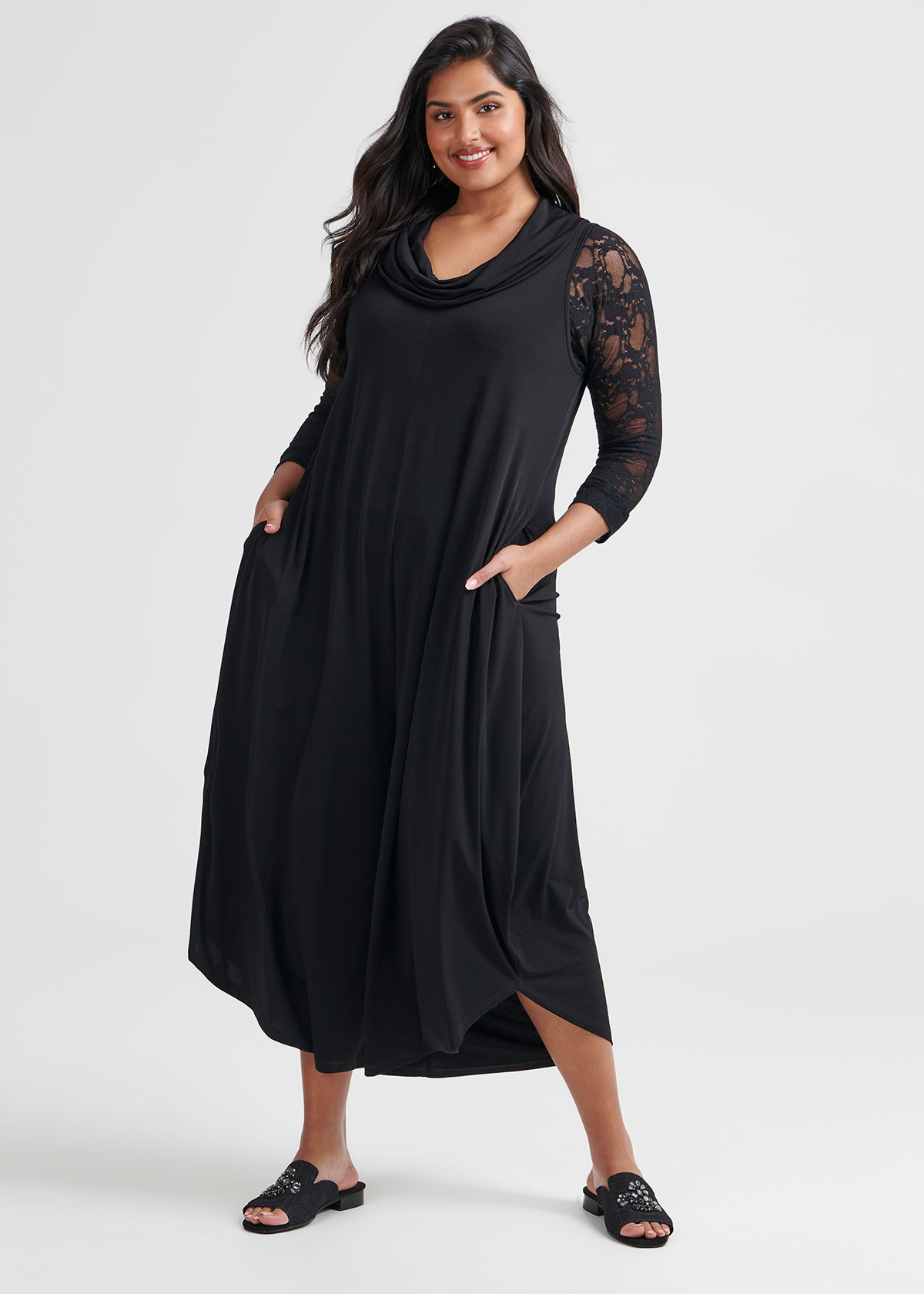 Shop Plus Size Principle Jumpsuit in Black | Taking Shape AU