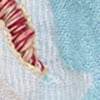 Shirred Pretty Floral Scarf, multi, swatch