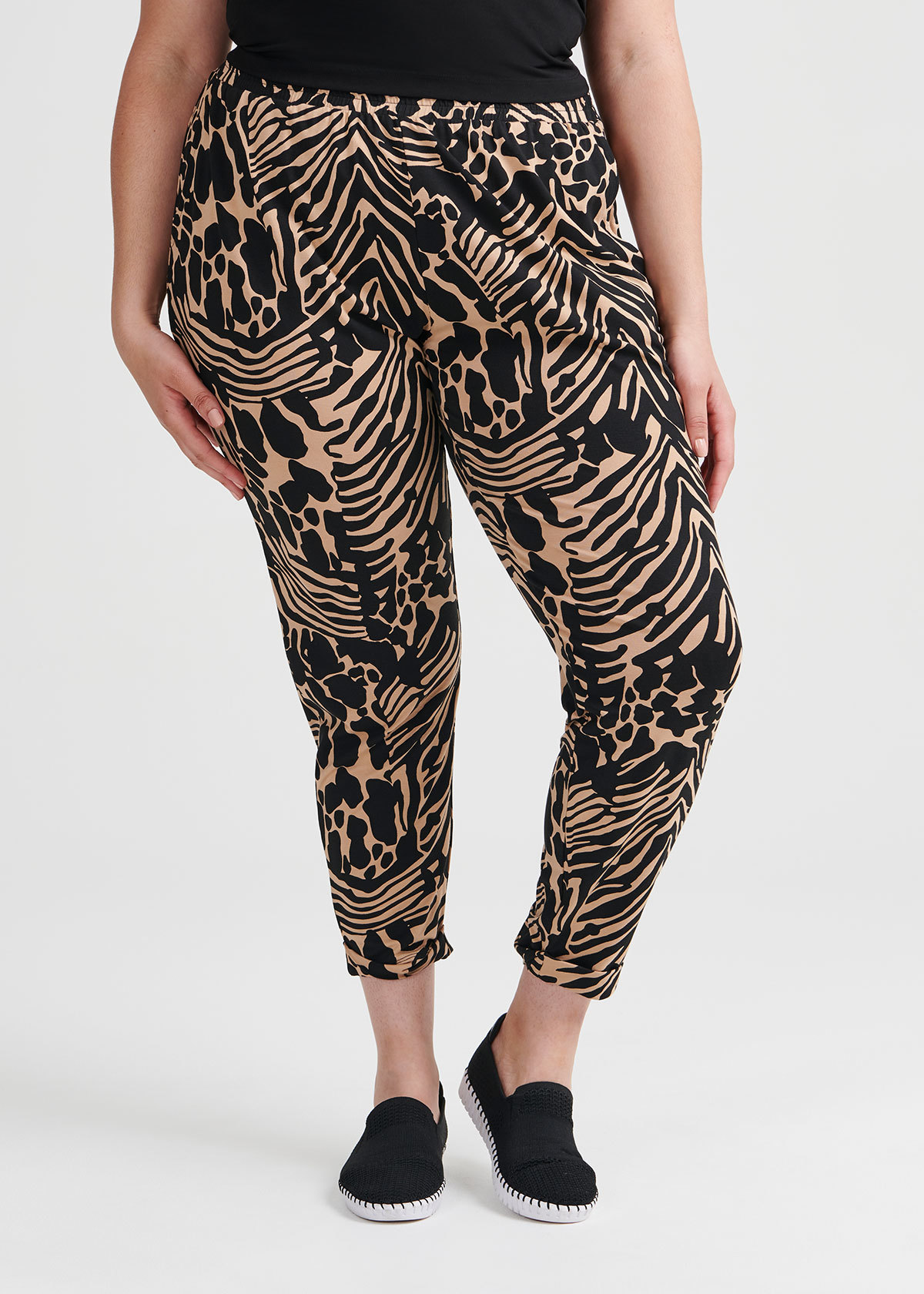 Shop Plus Size Destination Bamboo Pant in Multi | Taking Shape AU