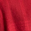 Check Poncho, red, swatch
