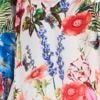 Natural Floral Top, , swatch