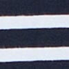 Good Earth Australian Cotton Stripe T-shirt, navy/white, swatch