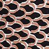 Bermuda Natural Short, black/clay print, swatch