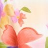 Natural Watercolour Blooms Top, print, swatch