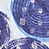 Bamboo Indigo Spot Top, print, swatch