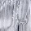 Cotton Linen Crop Pant, stripe, swatch