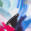 Cotton Abstract Brushstroke T-shirt, print, swatch