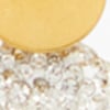 Gold Diamante Drop Earrings, gold, swatch